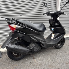 4336.低走行で即戦力　アドレスv125s バッテリー、ミラー新品　千葉県柏市　即日配送、自走引き取りも可能の画像