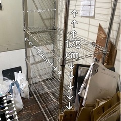 スチールラック175×90cm×45cmの画像