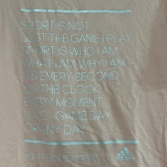 アディダス　Tシャツの画像