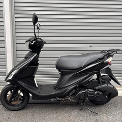 4337.綺麗な一台　アドレスv125s バッテリー、シート、ミラー新品　千葉県柏市　即日配送、自走引き取りも可能の画像