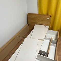 ニトリ　チェストベッドフレーム(シングルサイズ)の画像