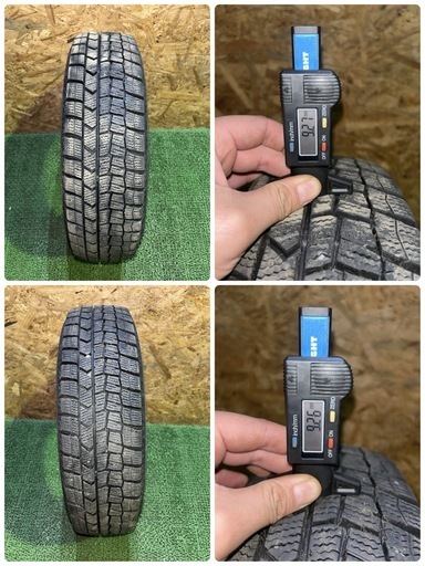 ダンロップ WM02 155/65R14 21年