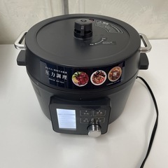 R507 ☀️ アイリスオーヤマ 電気圧力鍋 21年製 KPC-MA4-B ⭐ 動作確認済 ⭐ クリーニング済の画像