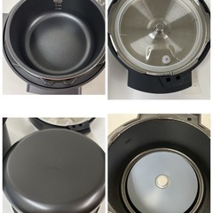 R507 ☀️ アイリスオーヤマ 電気圧力鍋 21年製 KPC-MA4-B ⭐ 動作確認済 ⭐ クリーニング済の画像