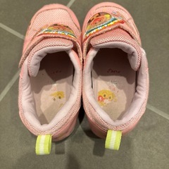 アンパンマン／ピンク／スニーカー／17cmの画像
