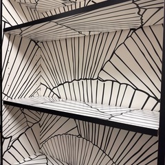 11/13迄　IKEA お洒落なデザインの大型本棚、シェルフの画像