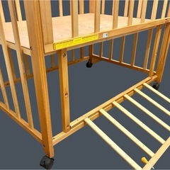 コンパクトベビーベッド　の画像