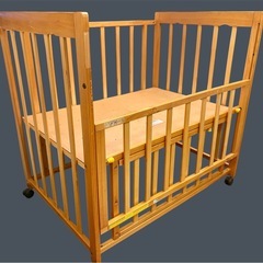 コンパクトベビーベッド　の画像