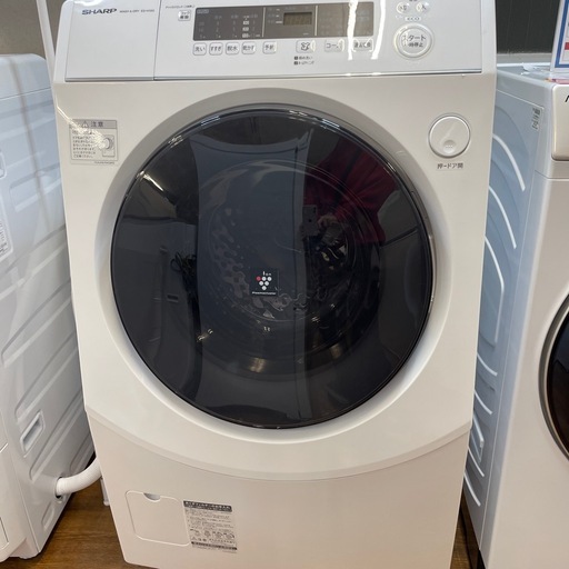 【安心の1年保証】SHARP のドラム式洗濯機