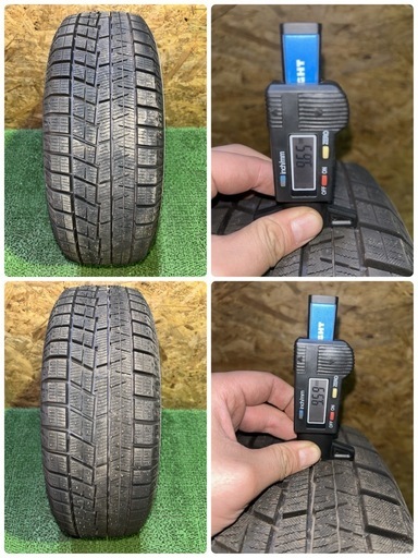 ヨコハマ 165/65R14  22年 バリ目 イボ付き