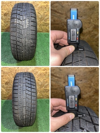 ヨコハマ 165/65R14  22年 バリ目 イボ付き