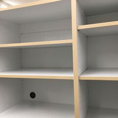 【ジモティー割あり】【ジャングル守口店】収納棚　ホワイトの画像