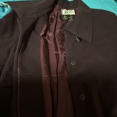  ロングコート🧥レディース　アンゴラ🧥中古品値下げ‼️の画像