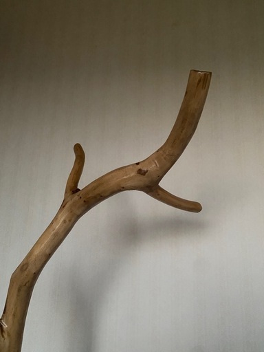 天然木チークポールハンガー