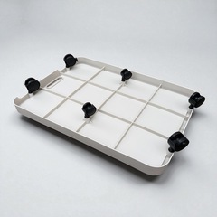 石油ファンヒーター用 移動用 ラック キャスター付き の画像