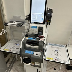 寺岡精工 セルフレジ POSレジ HappySelf WEB3800J(G3) ECS-777 釣銭機 新紙幣OKの画像