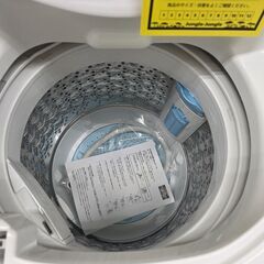 J2158【リユースのサカイ柏店】TOSHIBA　東芝 7.0kg 全自動洗濯機　AW-7G6　2019年製　動作確認、クリーニング済み　参考価格71,280円の画像