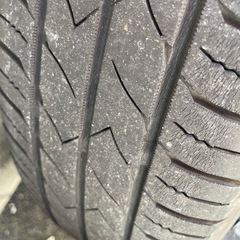 スクラム純正タイヤ ホイール 155/70R13 の画像