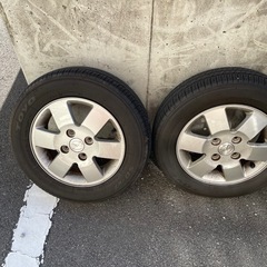 スクラム純正タイヤ ホイール 155/70R13 の画像