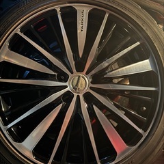 【ホイール・タイヤ4本セット】BADX LOXARNY TARKUS 18インチ 7J+55 114.3 5穴の画像