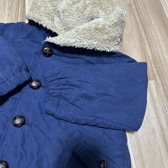 美品　バルーンコート　フリース　100cmの画像