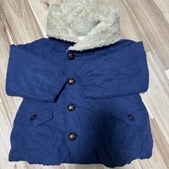 美品　バルーンコート　フリース　100cmの画像