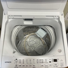 【安心の1年保証】HITACHI の全自動洗濯機の画像