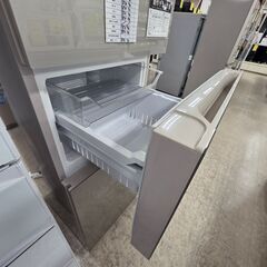 J2159【リユースのサカイ柏店】TWINBIRD　ツインバード　３ドア 冷蔵庫 KHR-EJ19 　2020年製　クリーニング済み の画像