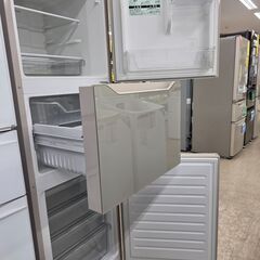 J2159【リユースのサカイ柏店】TWINBIRD　ツインバード　３ドア 冷蔵庫 KHR-EJ19 　2020年製　クリーニング済み の画像