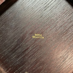 ロイヤルセランゴールピューターオブジェ『福』　の画像