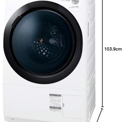 SHARP ドラム式せんたくき洗濯機の画像