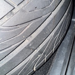 タイヤのみ 売れなければドリケツに DUNLOP DIREZZA DZ102 225/45R18 2021年製の画像