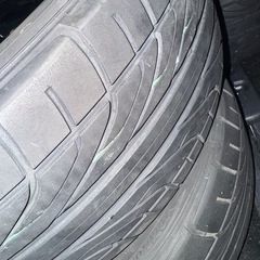 タイヤのみ 売れなければドリケツに DUNLOP DIREZZA DZ102 225/45R18 2021年製の画像