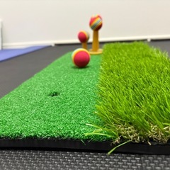ゴルフ練習の画像