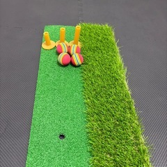 ゴルフ練習の画像