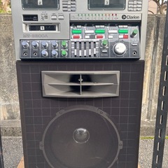 clarion / MW-3300Aカラオケ機器 /マイク　採点機器付きの画像