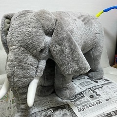 お店のオブジェにも❤️でっかいくまさん❤️大きなゾウさん❤️の画像