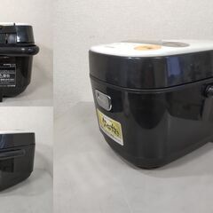 IRIS OHYAMA アイリスオーヤマ ジャー炊飯器 RC-MA30-B ブラック ３合炊きの画像