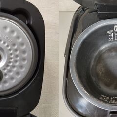 IRIS OHYAMA アイリスオーヤマ ジャー炊飯器 RC-MA30-B ブラック ３合炊きの画像