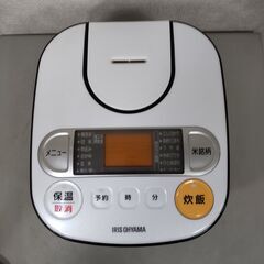 IRIS OHYAMA アイリスオーヤマ ジャー炊飯器 RC-MA30-B ブラック ３合炊きの画像