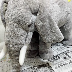 お店のオブジェにも❤️でっかいくまさん❤️大きなゾウさん❤️の画像