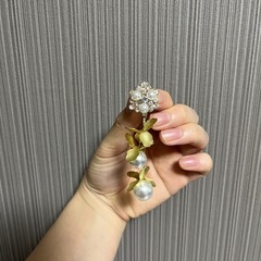 結婚式 イヤリングの画像