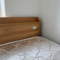 ニトリ
チェストベッドフレームとマトレス の画像