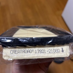 カローラエアーフィルターの画像