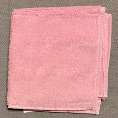 【未使用新品】イオン　トップバリュ(TOPVALU) オーガニックコットンハンカチ 2枚の画像