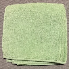 【未使用新品】イオン　トップバリュ(TOPVALU) オーガニックコットンハンカチ 2枚の画像