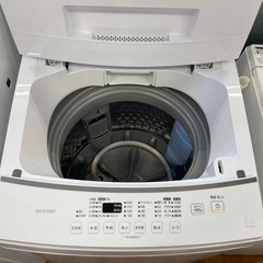 【安心の6ヶ月保証】IRIS OHYAMA の全自動洗濯機の画像