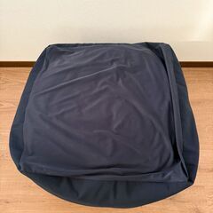 無印良品 体にフィットするソファ（ネイビー）だめソファの画像