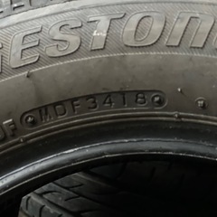 155/65R13軽自動車スタッドレスタイヤ2本の画像