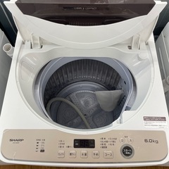 【安心の1年保証】SHARP の全自動洗濯機の画像